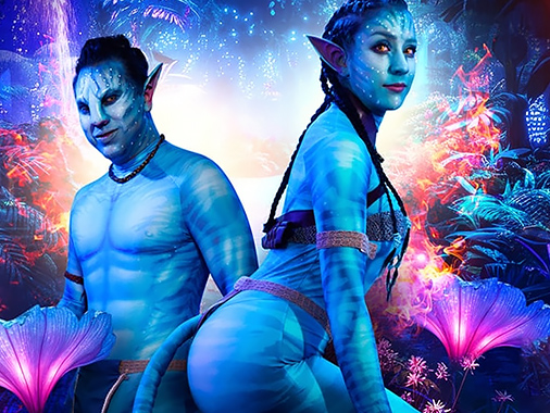 Админ только сейчас очухался, что вышел третий Аватар. И то, благодаря порнухе